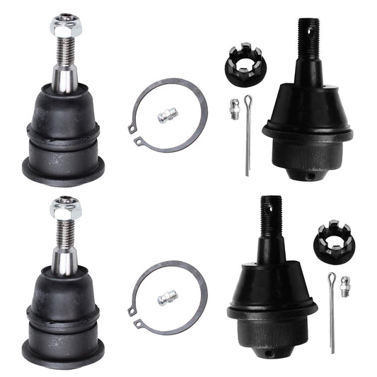 Detroit Axle - Front Ball Joints for Chevy GMC Silverado Sierra 2500 3500 HD Hummer H2, 2 Front Suspension Upper Ball Joints 2 S