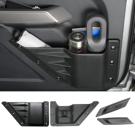 Mabett Front Door Pocket and Inner Door Handle Storage Organizer for Ford Bronco Accessories 2/4-Door 2026,2021-2025