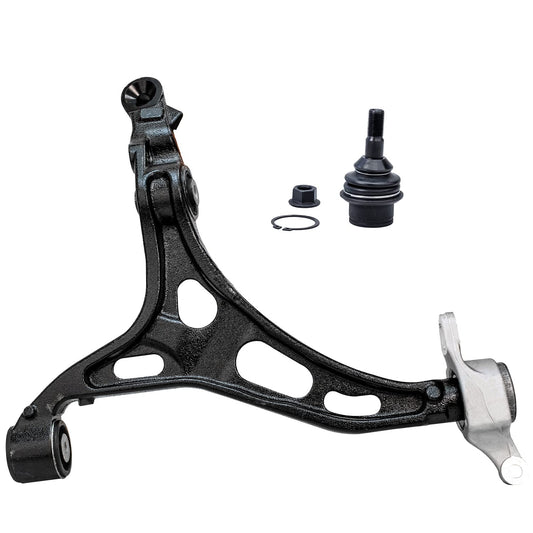 Detroit Axle - Front Left Lower Control Arm Kit for 2011-2015 Jeep Grand Cherokee Dodge Durango Driver Side Lower Control Arm Lo